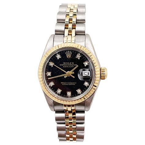 ladies stainless rolex r69160a